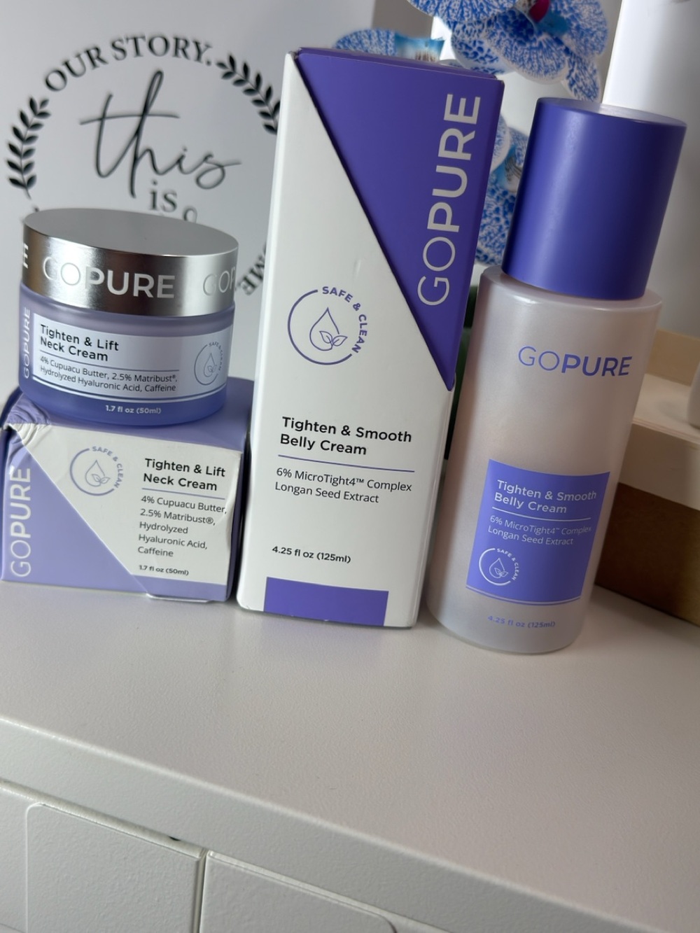 Tighten & Smooth Belly Cream - Purple